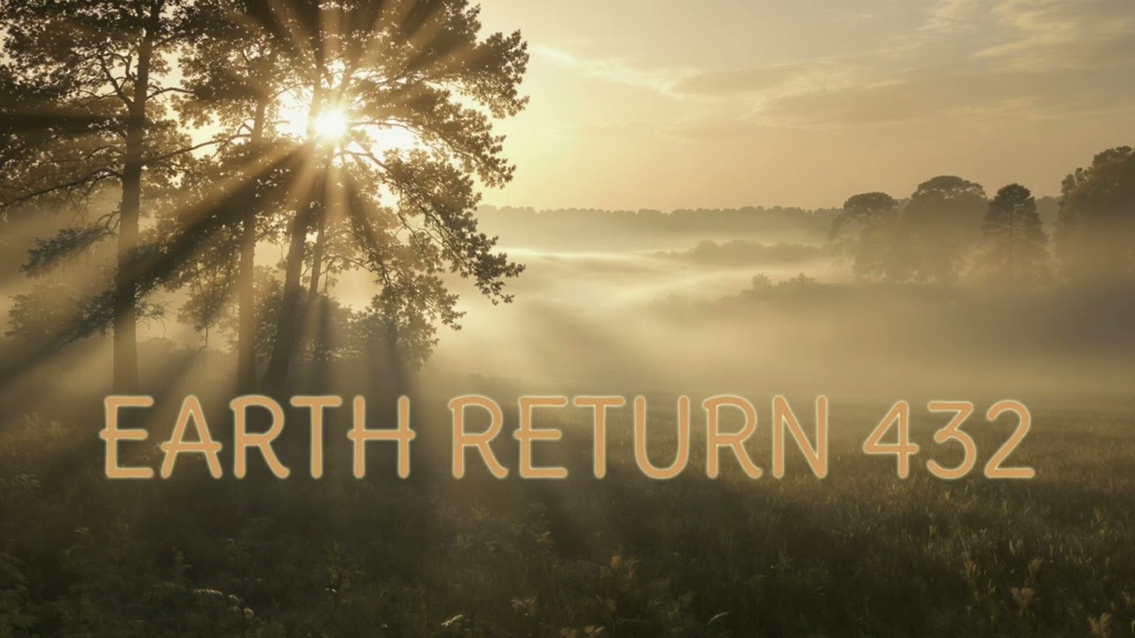 EARTH RETURN 432 — Deep Natural Healing | Calm Mind & Grounded Energy Relax · Ground · Restore