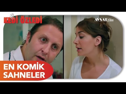 Kedi Özledi Filminden En Komik Sahneler (İlker Ayrık & Algı Eke)