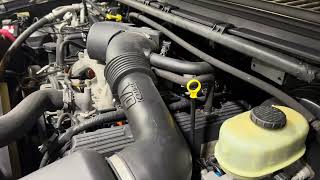 2003 Ford Excursion V10 - Cold start