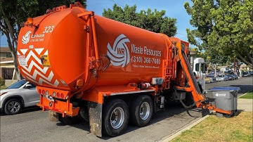 Waste Resources (323) Peterbilt 520 N3 Amrep HX-450 ASL CNG