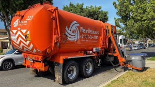 Waste Resources (323) Peterbilt 520 N3 Amrep HX-450 ASL CNG