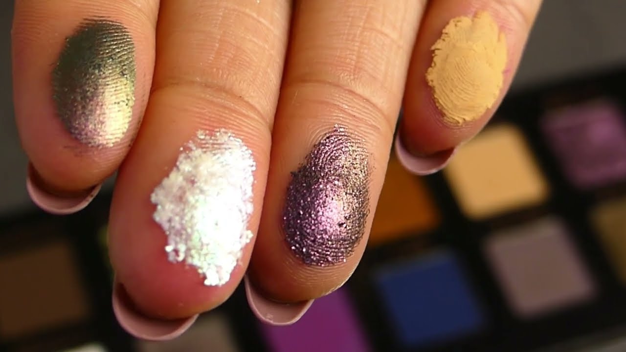 ADEPT COSMETICS AMUNET NU  Dark Palette Swatches