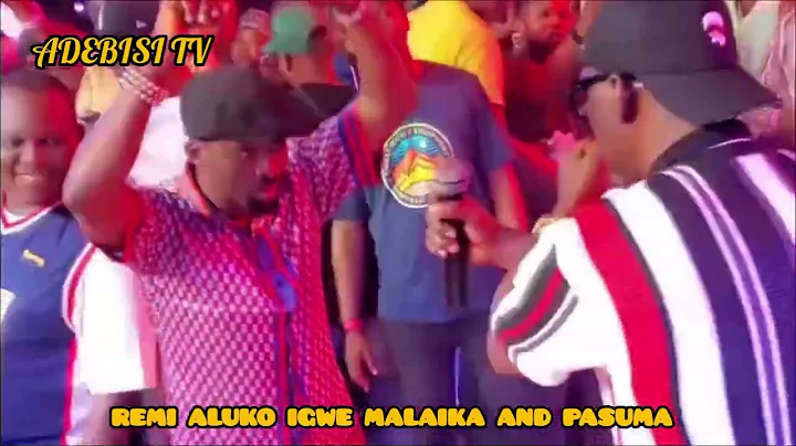 REMI ALUKO IGWE, MALAIKA AND PASUMA ON STAGE TOGETHER