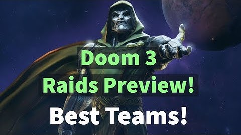 Doom 3 Raid Guide: NEW Map, Nodes Preview, Recommended Teams! Teal Gear | MARVEL Strike Force - F2P