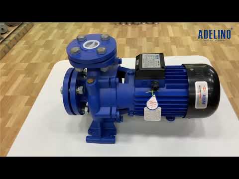 Video Máy bơm ly tâm công nghiệp 3pha 2hp, Q.max: 400... - youtube
