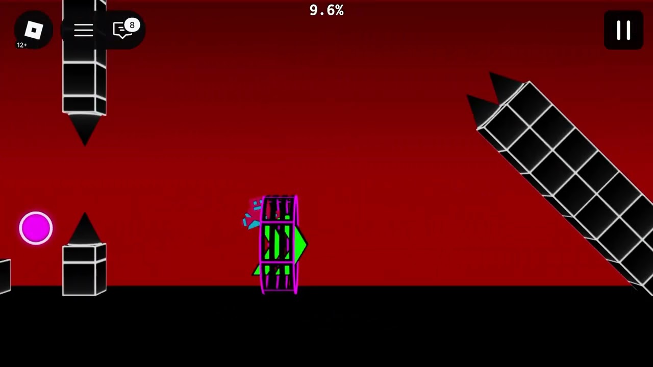 1 day in sakupen circle V on mobile(jump from ultra violence)