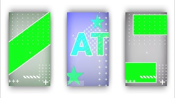 Kinemaster Template Video Background | Light Effect | Green Screen Template | Green Screen Status