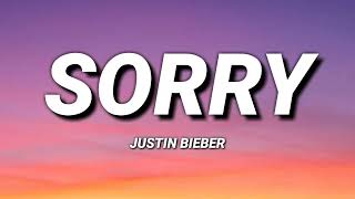 Justin Bieber - Sorry ( lyrics )