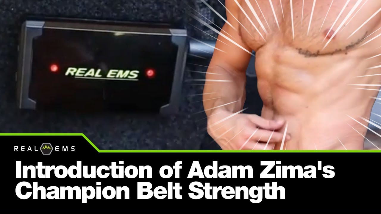 Introduction of Adam Zima's REAL EMS Champion Belt Strength - YouTube