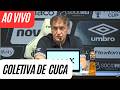 COLETIVA DE CUCA AO VIVO + PÓS JOGO SANTOS X SAN LORENZO - SUL-AMERICANA 2026