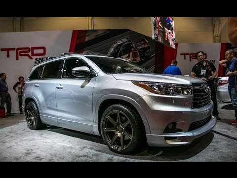 Toyota Highlander TRD concept Review Rendered Price Specs 