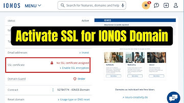 How to Activate SSL Certificate in IONOS | Step by step Tutorial