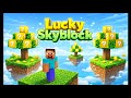 Minecraft Lucky Skyblock Challenge 😱 OP Lucky Blocks Loot!