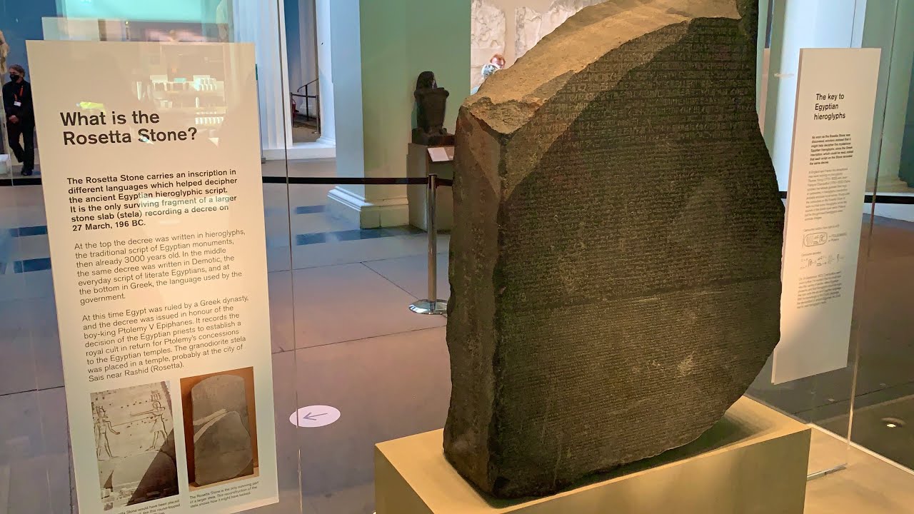 The Rosetta Stone | British museum - YouTube