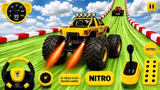🚛💥 Monster Truck Sky Ramp Chaos 🌪️ Ultimate Impossible Stunts 🚀 Android Gameplay screenshot 2