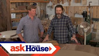 Touring Nick Offerman’s Wood Shop | Ask This Old House