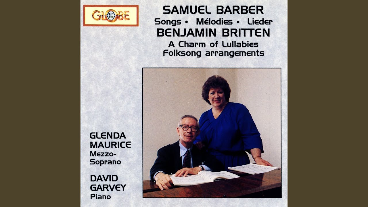 3 Songs, Op. 10: II. Sleep Now