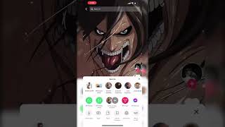 ازاي تعمل خلفية متحركة على الايفون 😯 #aot screenshot 4