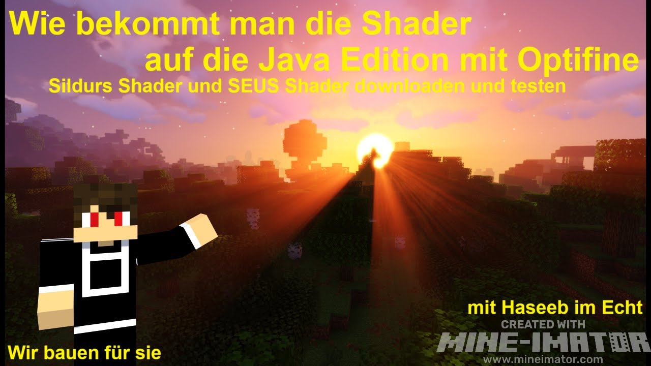 Wie installiert man Shader auf die Minecraft Java Edition mit Optifine, usw. - Minecraft Tutorials