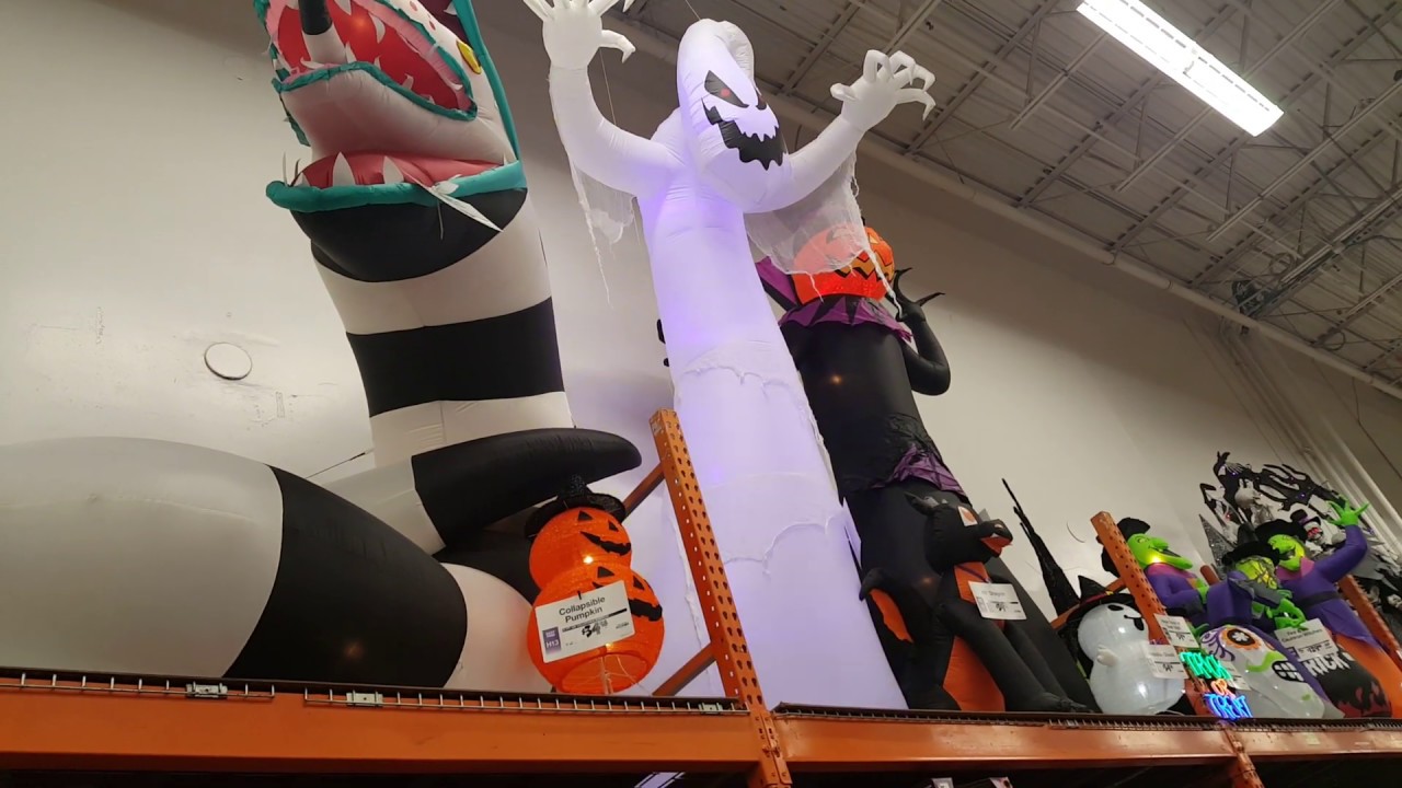 Halloween at Home Depot in the USA October 2019 YouTube