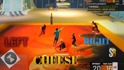 HOW TO LEFT RIGHT DRIBBLE CHEESE IN NBA 2K22.ZIG ZAG TUTORIAL