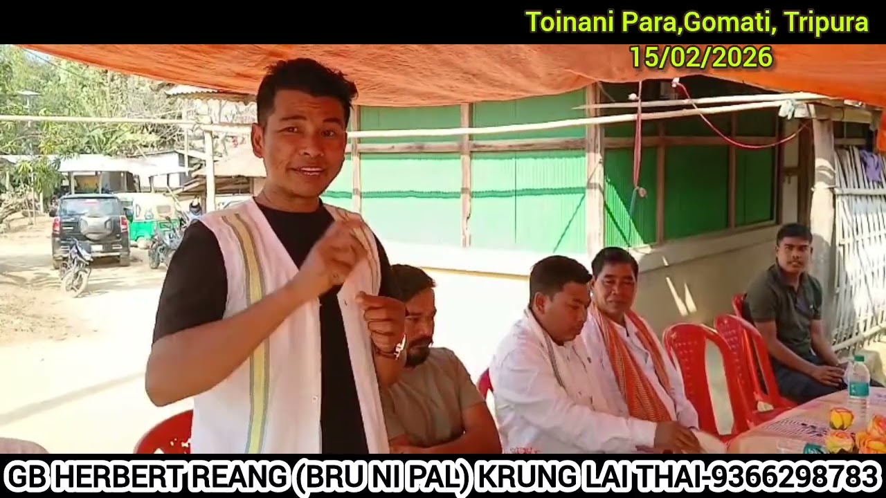 Bru Jati No Ba Sbo Cheih Nai//Jati Kau Bauhha Ong Ni Nangmo//By GB Herbert Reang Bru