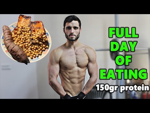 Vegan Full Day of Eating on a Bulk| Vegan bodybuilding meals