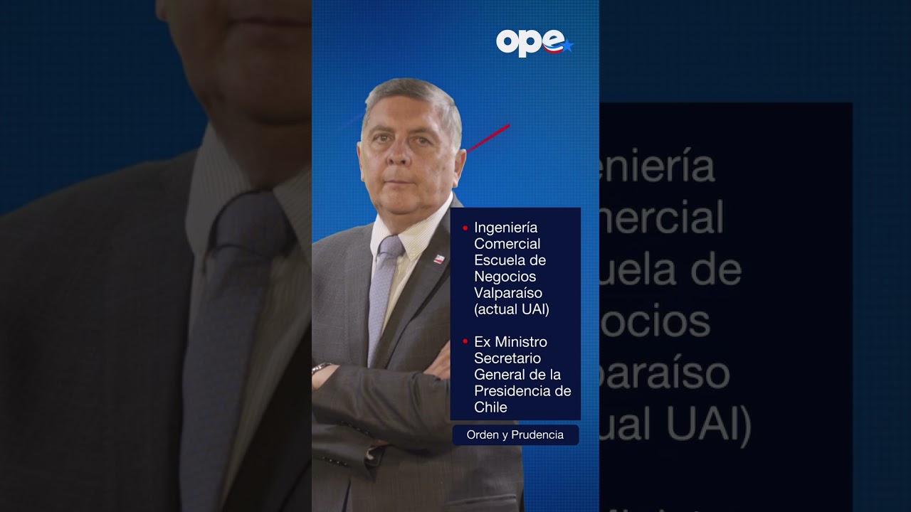 CLAUDIO ALVARADO: Futuro Ministro del Interior.