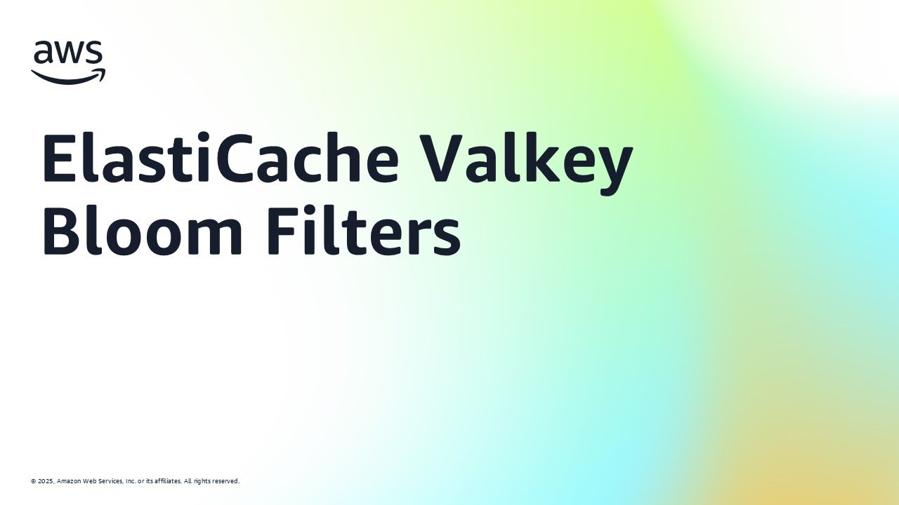 ElastiCache Valkey Bloom Filters | Amazon Web Services