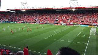 Nederland - Denemarken (finale) Laatste fluitsignaal weuro