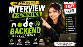 Node.js Backend Interview Preparation in 1 Day 🔥 | Complete Revision for Freshers (2026) |