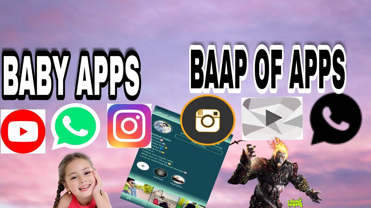 best  khatarnaak! version of social media apps