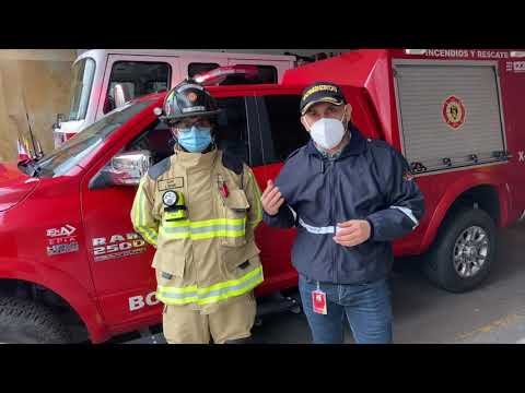 Bomberos Bogotá recibieron equipos de protección personal de última generación