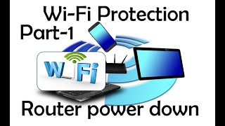 Famous Wi-Fi Protection - Controlled router power down using a timer (Part-1) Profile