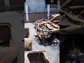 As the fire spreads, every parked car turns into ashes. #shorts #car