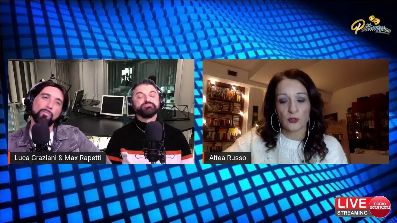 11.01.2021 Altea Russo ospite a Poltronissima in diretta su Radio Stonata