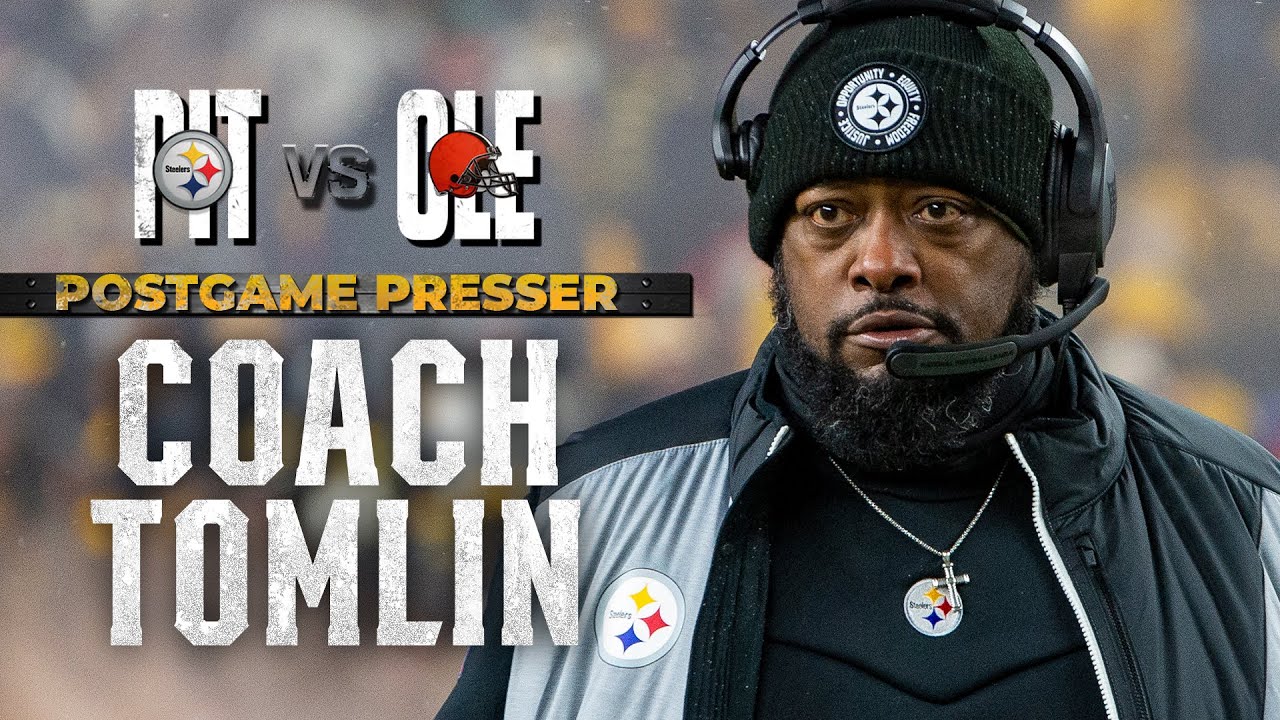 From the Press Room: Steelers vs. Browns