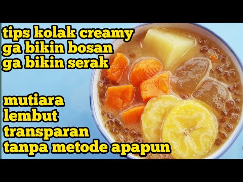 Resep Kolak Pisang Biji Mutiara