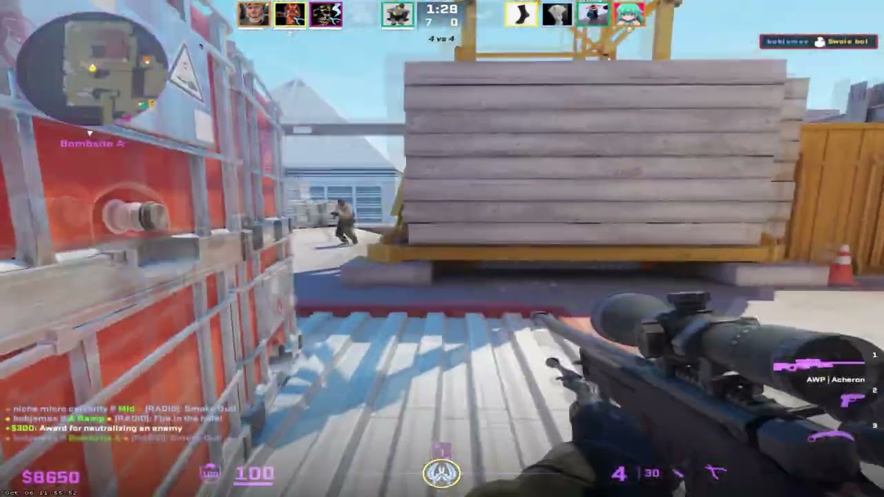 CS2 FASTEST 1V5  AWP ACE