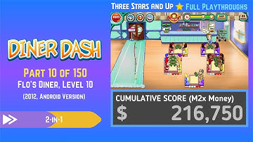 Diner Dash Classic (2012, Android) - Part 010 of 150: Flo