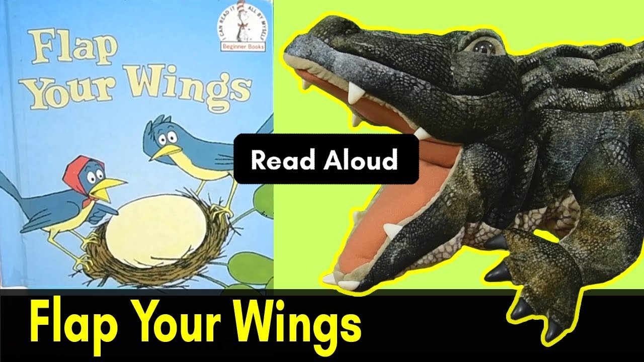 Flap Your Wings by PD Eastman Read Aloud for Kids by Amos Alligator