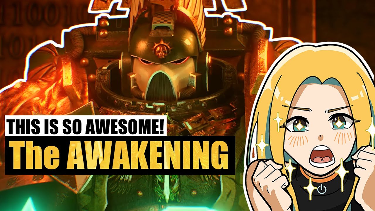 The AWAKENING is so AWESOME!! Nyoom Reacts to Warhammer Fan Animation