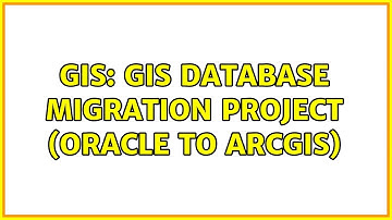 GIS: GIS Database Migration Project (Oracle to ArcGIS) (2 Solutions!!)