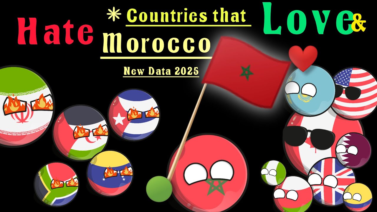 countries that love and hate Morocco 