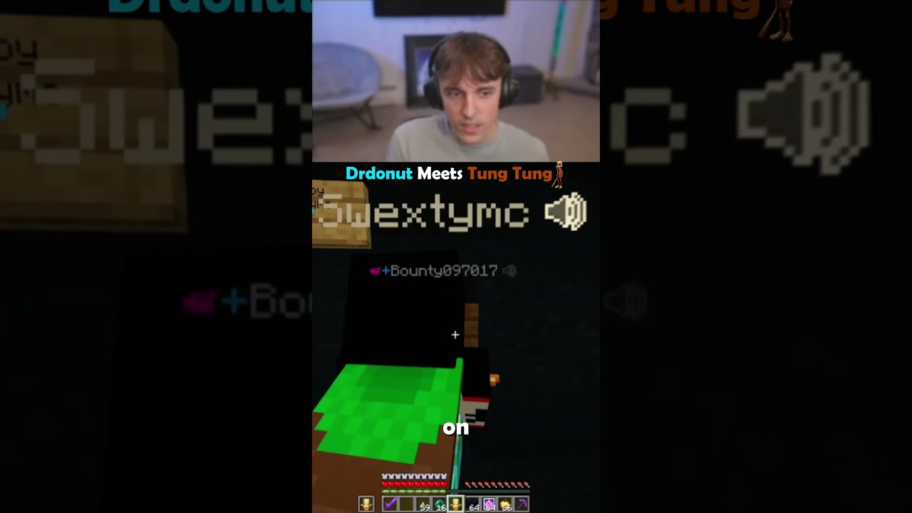DrDonut Reacts To Crazy Minecraft Build #drdonut #minecraft
