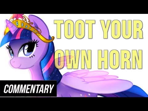 [blind-reaction]-toot-your-own-horn