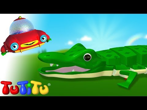 จระเข้ - เรียนรู้วิธีสร้างของเล่น TuTiTu | วิดีโออีกครั้งสำหรับเด็กทารก