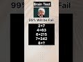 🚀 Brain Challenge: What's the Answer? #shorts #viralvideo #trendingshorts #millonviews #subscribers