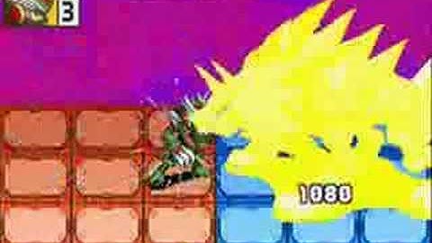 Megaman (Slash Cross) vs Gregar