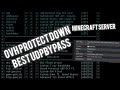 GonziniXV SHOWCASE POWER vs VeoZax Minecraft Server OVH PROTECT | BEST BYPASS | BEST POWER | DDOS |